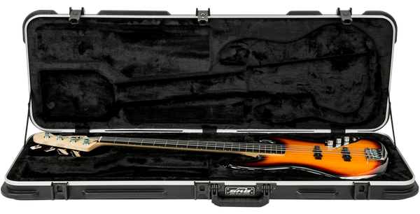 Electric Bass Case - Universal Fit | TSA Latches, Plush Lining