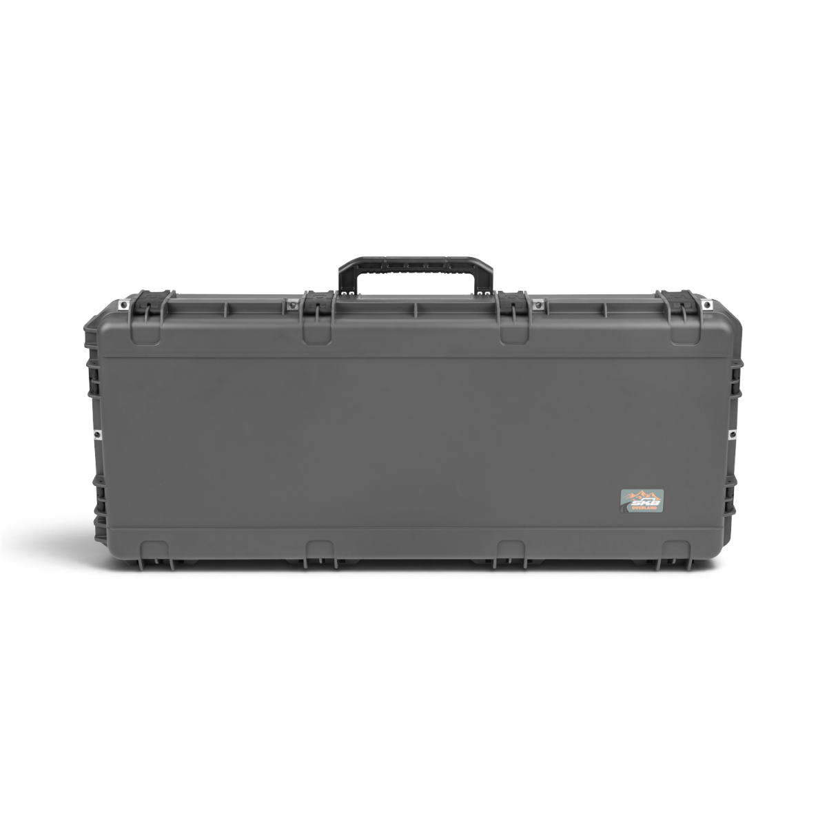 SKB Cases iSeries 4719-8 Overland waterproof storage case in charcoal grey with a durable polypropylene shell.