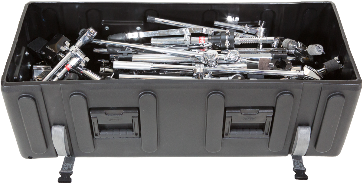 Large Drum Hardware Case with Wheels