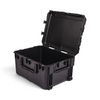 SKB Cases iSeries 2922-16 waterproof black polypropylene equipment case with open lid and heavy-duty latches
