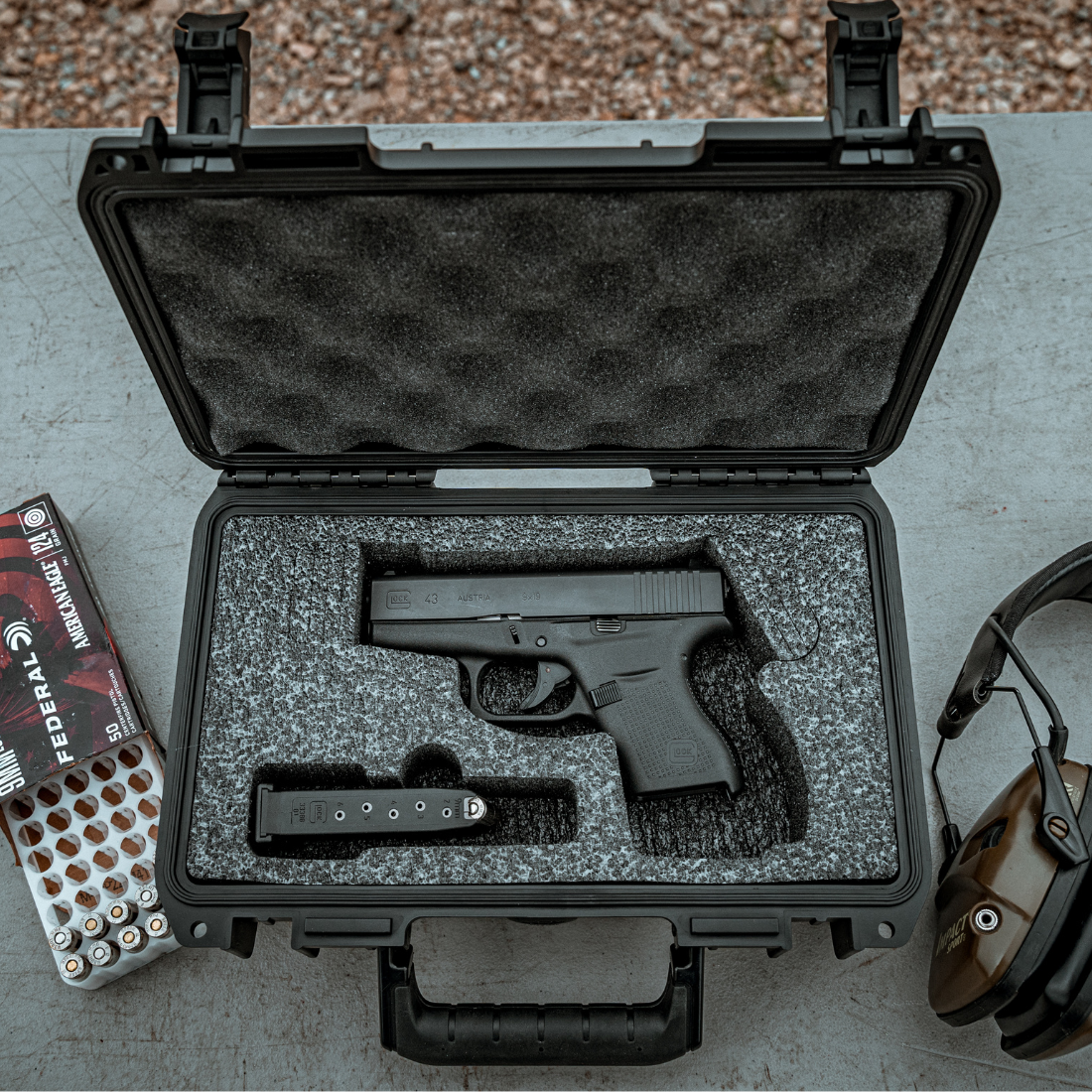 iSeries 1006-3 Custom Single Pistol Case