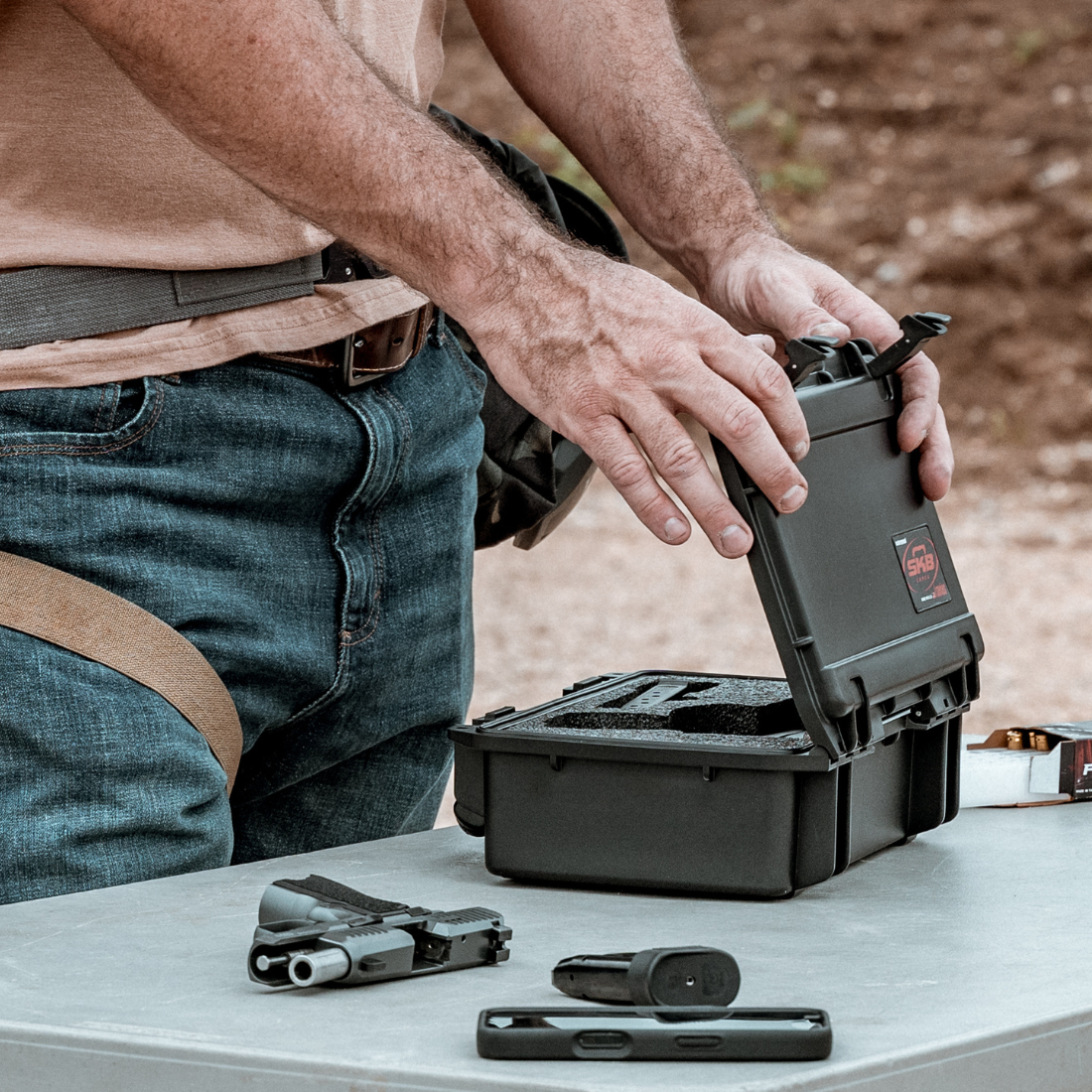 iSeries 1006-3 Custom Single Pistol Case
