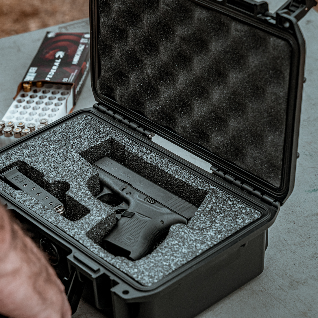 iSeries 1006-3 Custom Single Pistol Case
