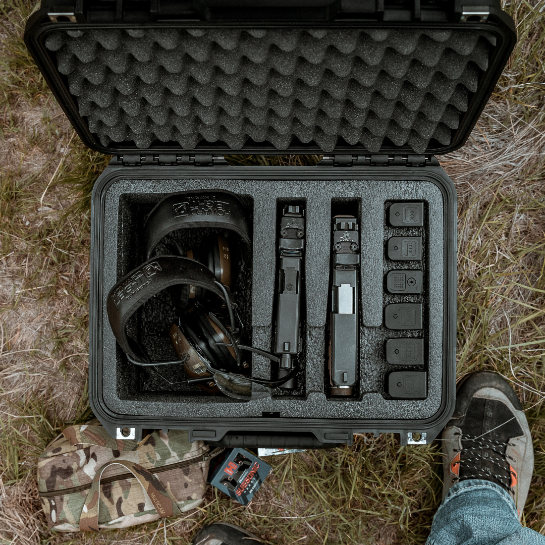 iSeries 1510-9 2-Handgun Case