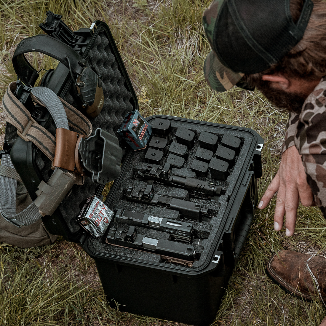 iSeries 1610-10 Four Handgun Case