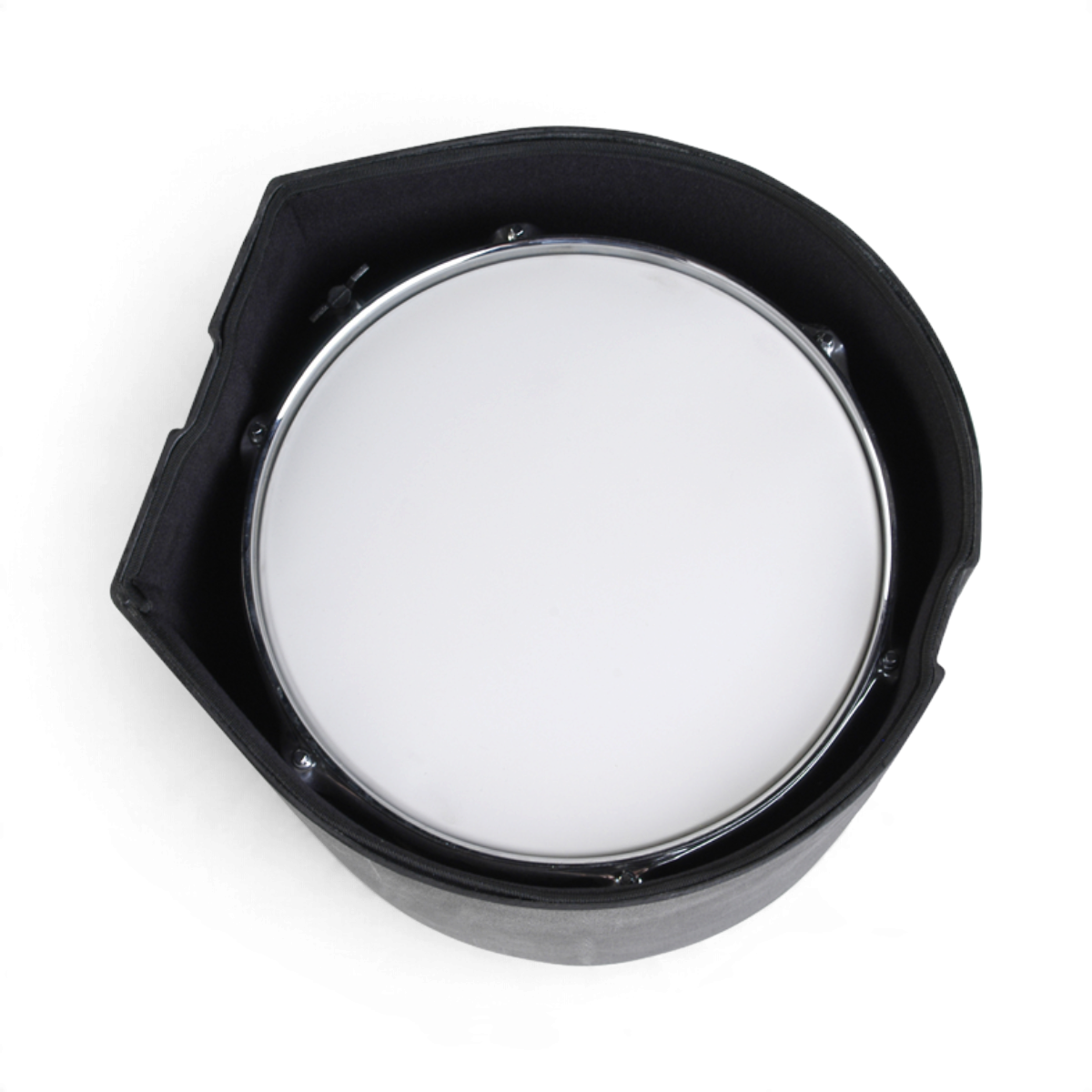 SKB Cases 10 x 12 D-shaped roto-molded drum case with padded interior and durable black exterior