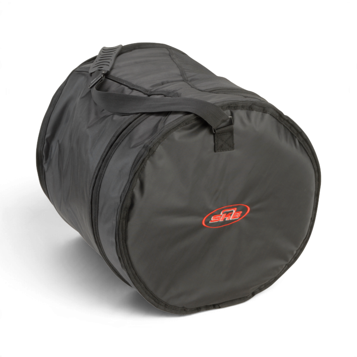 SKB Cases 14 x 14 floor tom drum gig bag in black ballistic nylon with heavy-duty zippers and ergonomic handle
