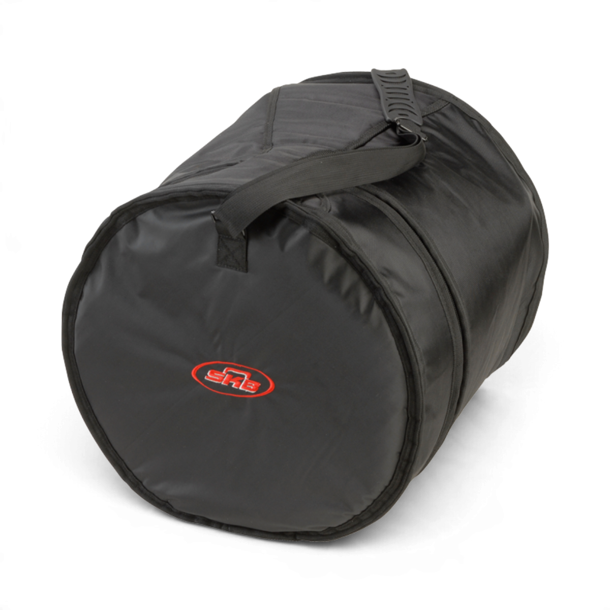 SKB Cases 14 x 14 floor tom drum gig bag in black ballistic nylon with ergonomic handle and heavy duty zippers