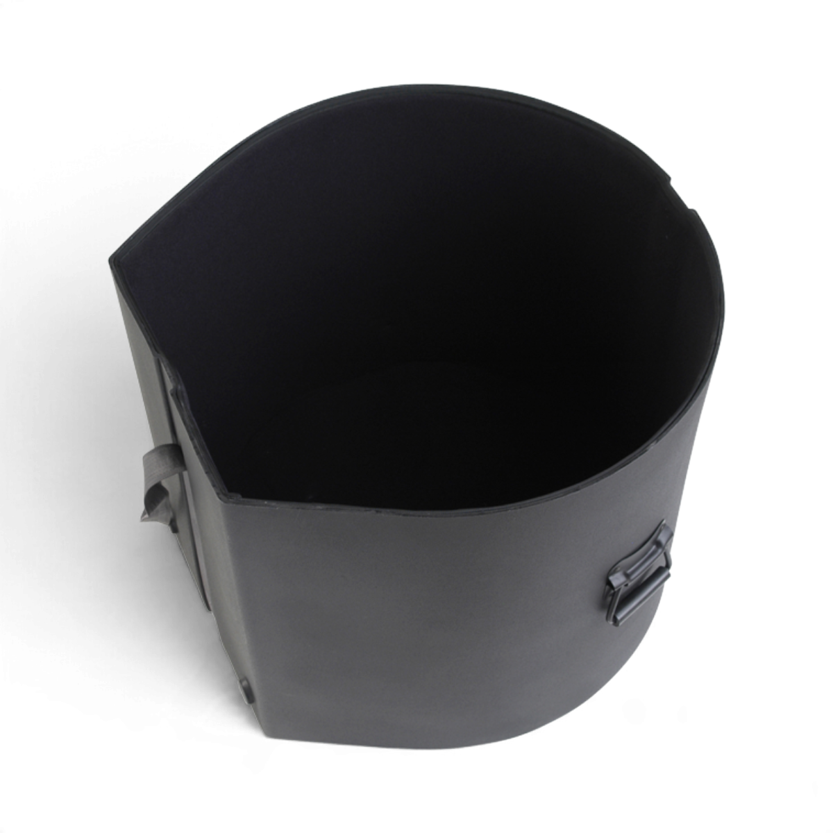SKB Cases 16x20 roto-molded D-shaped bass drum case with padded interior and durable black exterior
