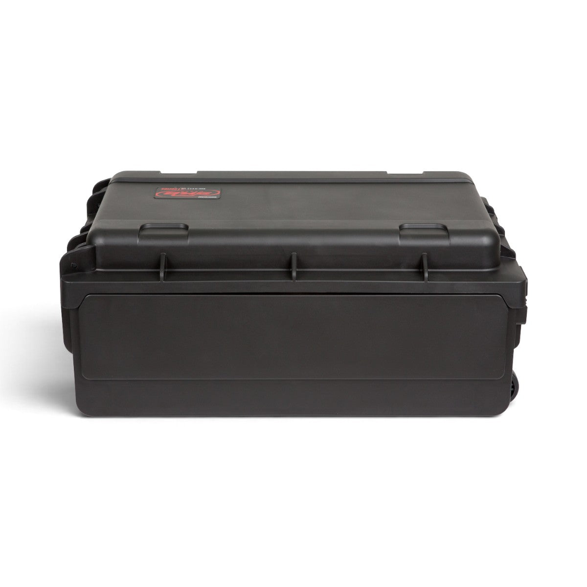 SKB Cases 2U Studio Flyer rack case in black, featuring a durable injection molded shell for studio gear transport.