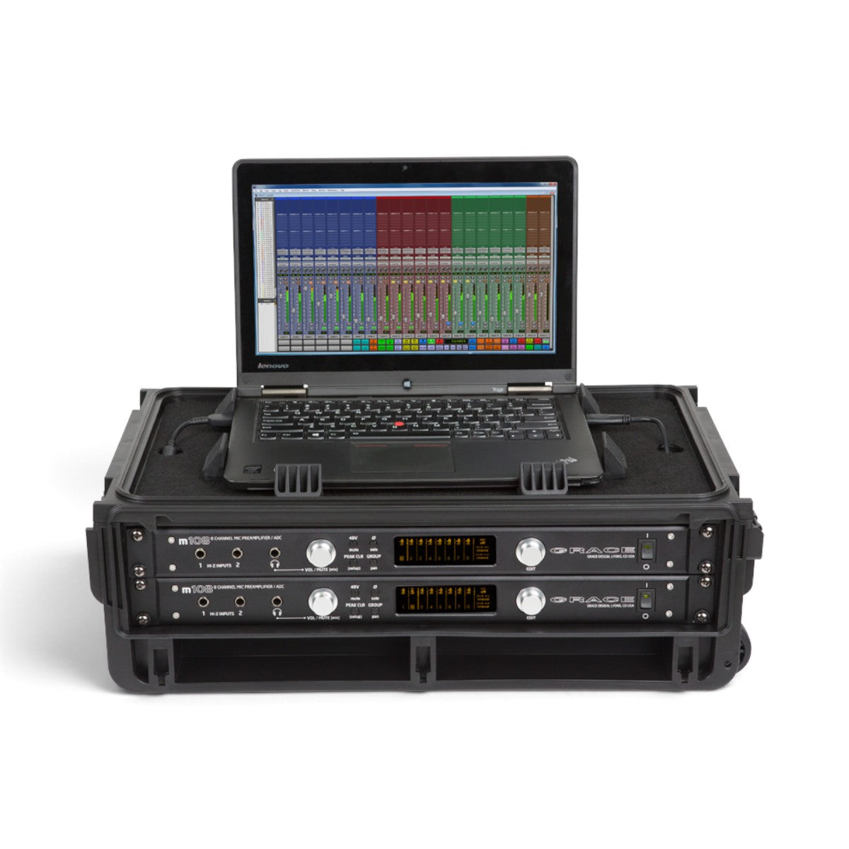 SKB ラックケース 2U 2U Rack Case - Injection Molded | Lightweight, Durable