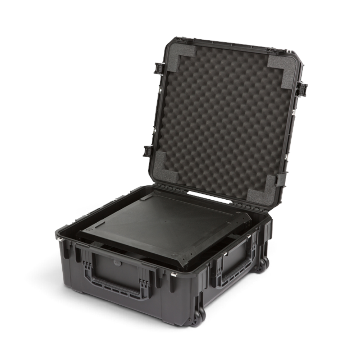 SKB Cases 3U iSeries injection molded waterproof fly rack with removable rack frame and protective foam interior