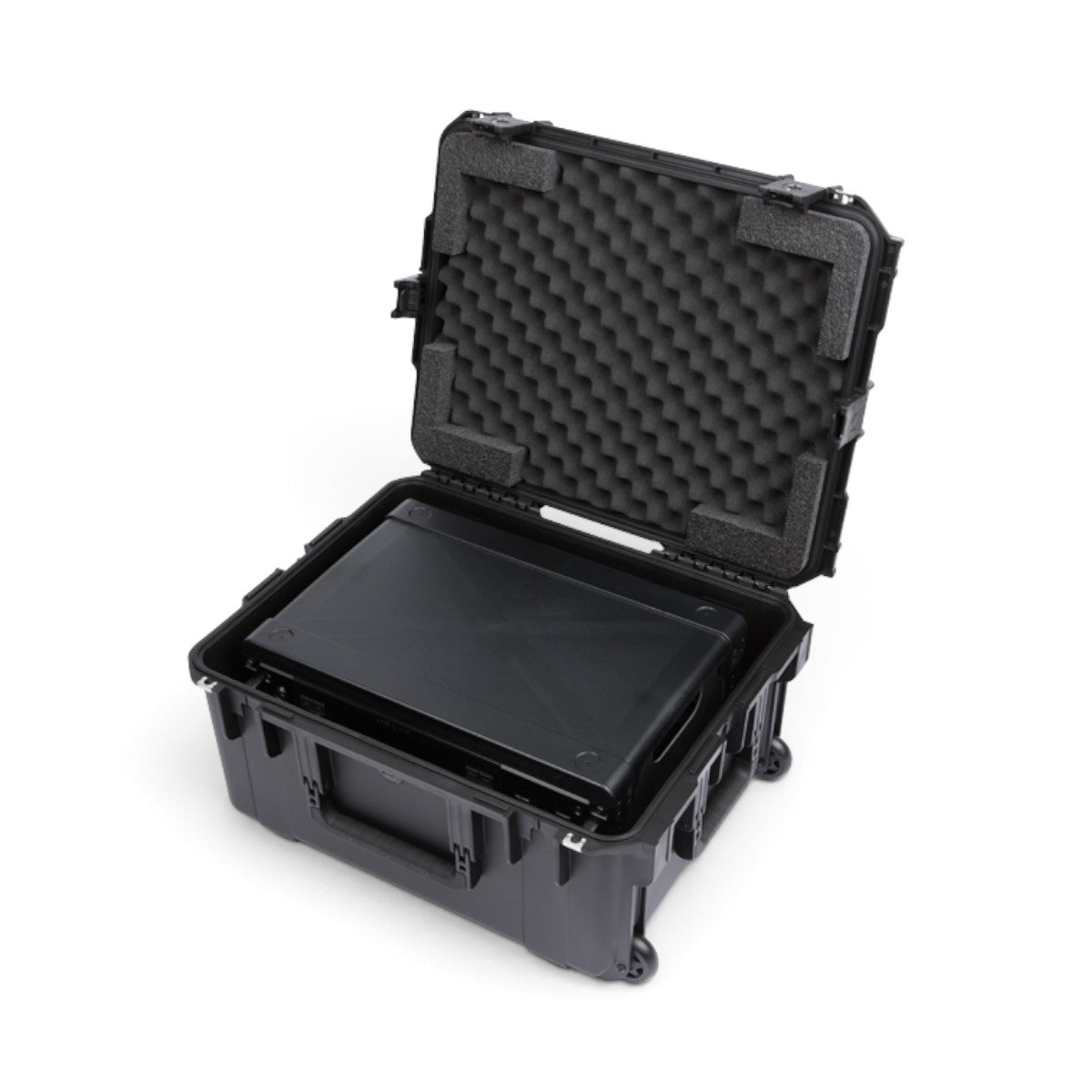 SKB Cases 3U iSeries injection molded waterproof fly rack with removable rack frame and protective foam interior