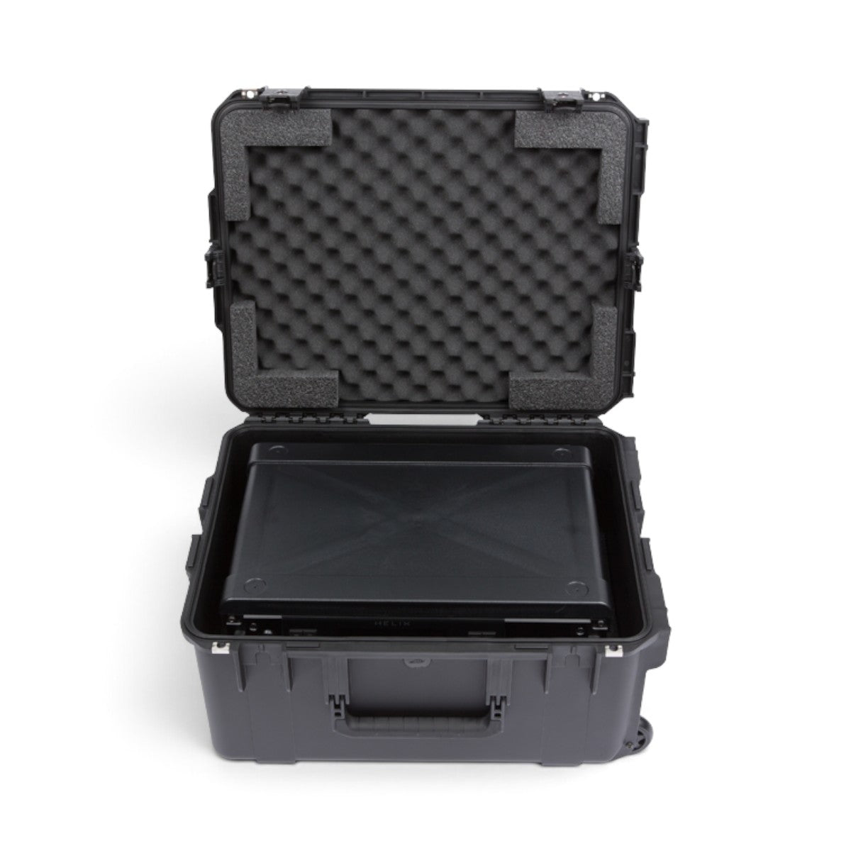 SKB Cases 3U iSeries injection molded waterproof fly rack with removable rack frame and protective foam interior