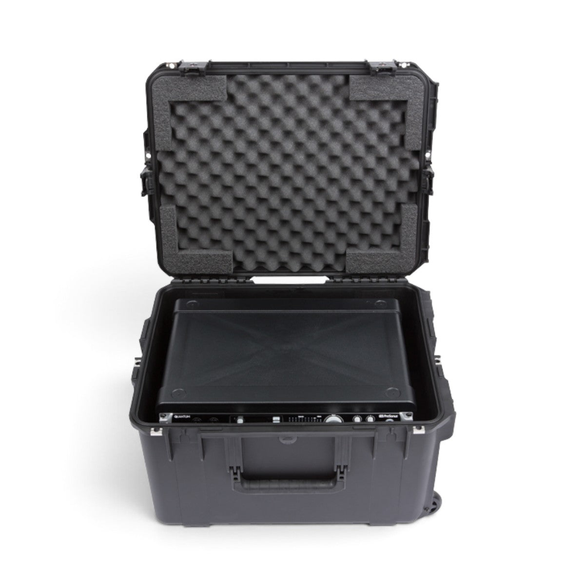 SKB Cases 4U iSeries injection molded waterproof fly rack with removable rack frame and protective foam interior