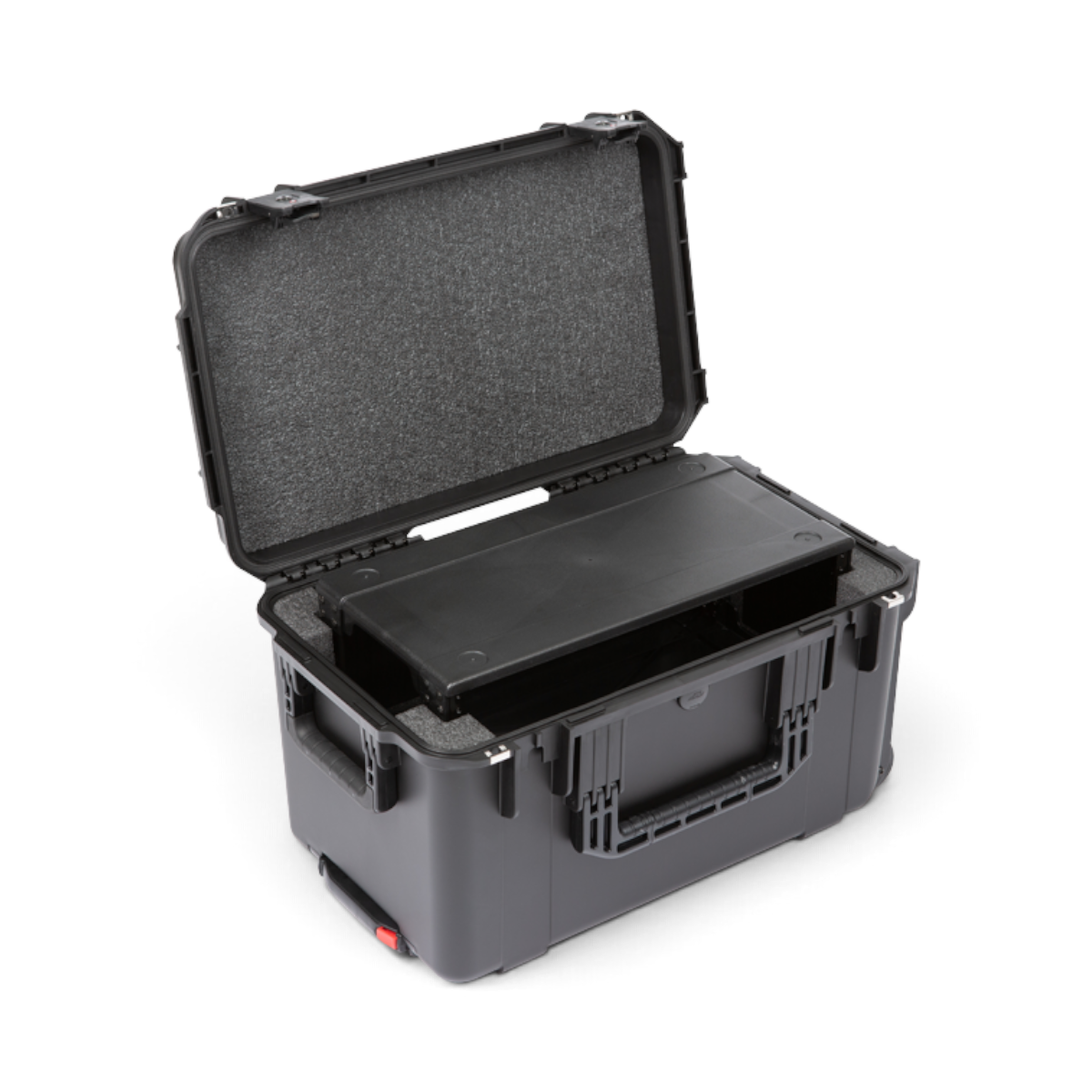 SKB Cases 4U iSeries injection molded shallow fly rack with removable frame and protective foam interior