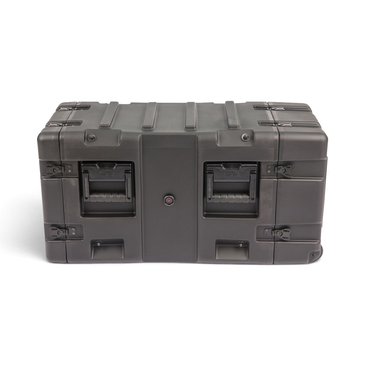 SKB Cases 5U 20-inch deep shock rack in black, featuring a rugged roto-molded shell and recessed hardware.