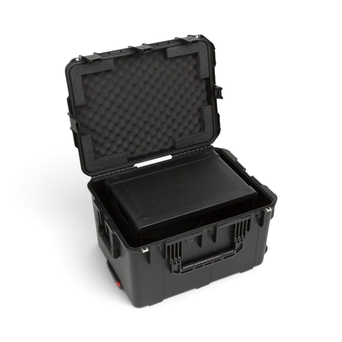 SKB Cases 6U iSeries injection molded fly rack with removable frame and protective foam interior in black