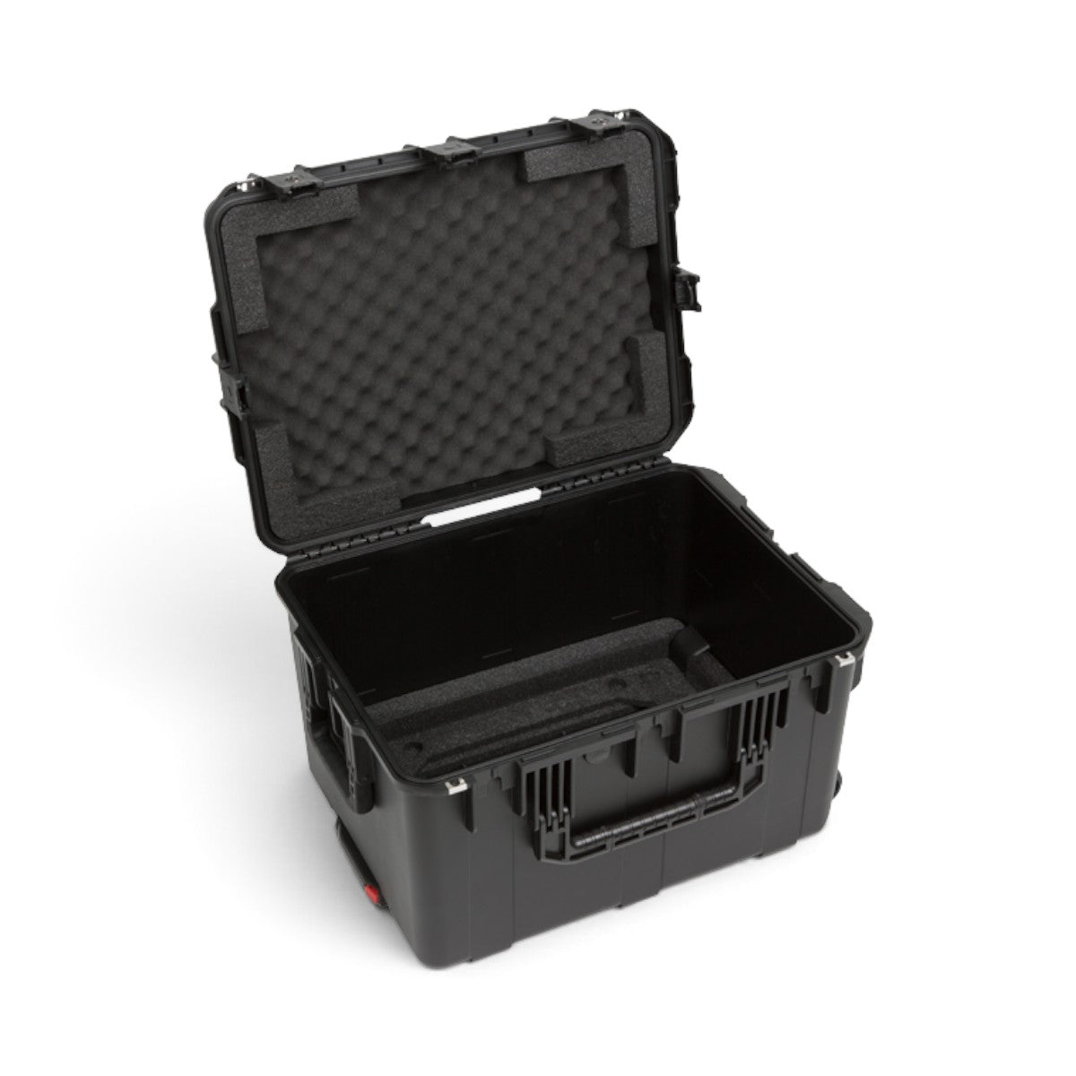SKB Cases 6U iSeries injection molded waterproof fly rack with foam interior and durable black polypropylene shell