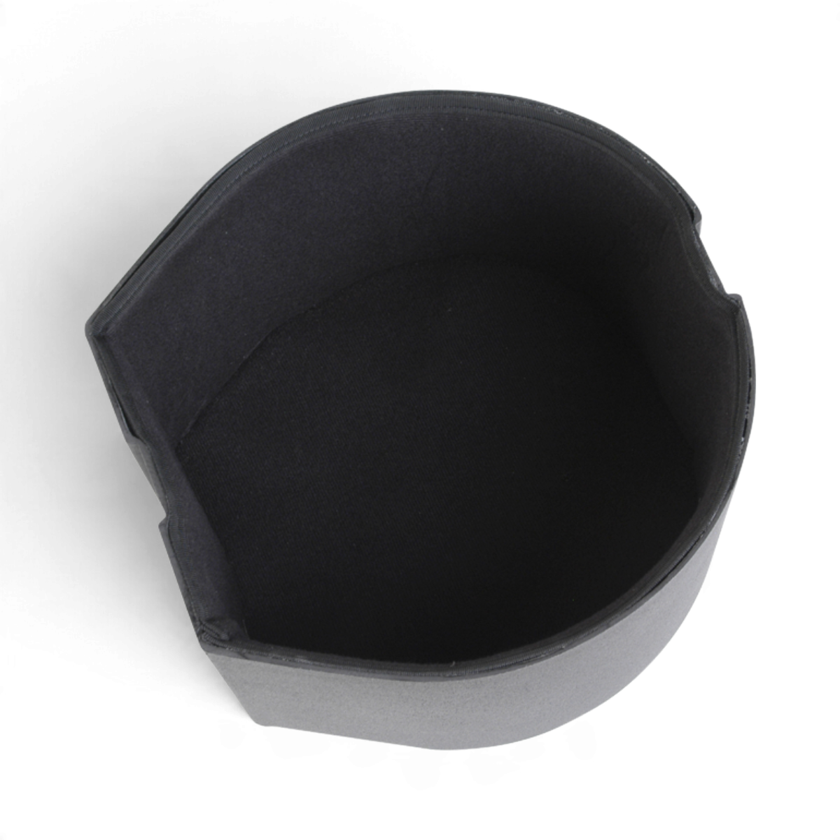 SKB Cases 6 x 12 snare drum case with a durable black roto-molded D-shaped design and interior lining