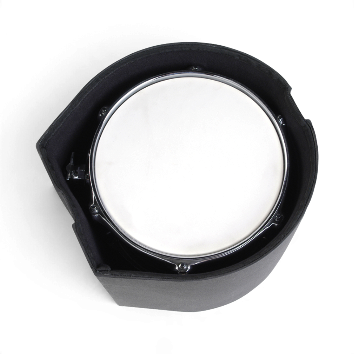 SKB Cases 8x10 roto-molded D-shaped drum case with padded interior and durable black exterior