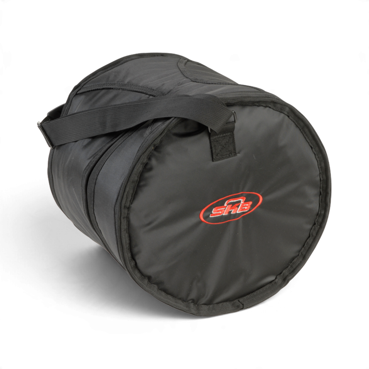 SKB Cases 8 x 12 tom drum gig bag in black ballistic nylon with heavy duty zippers and durable carry handle