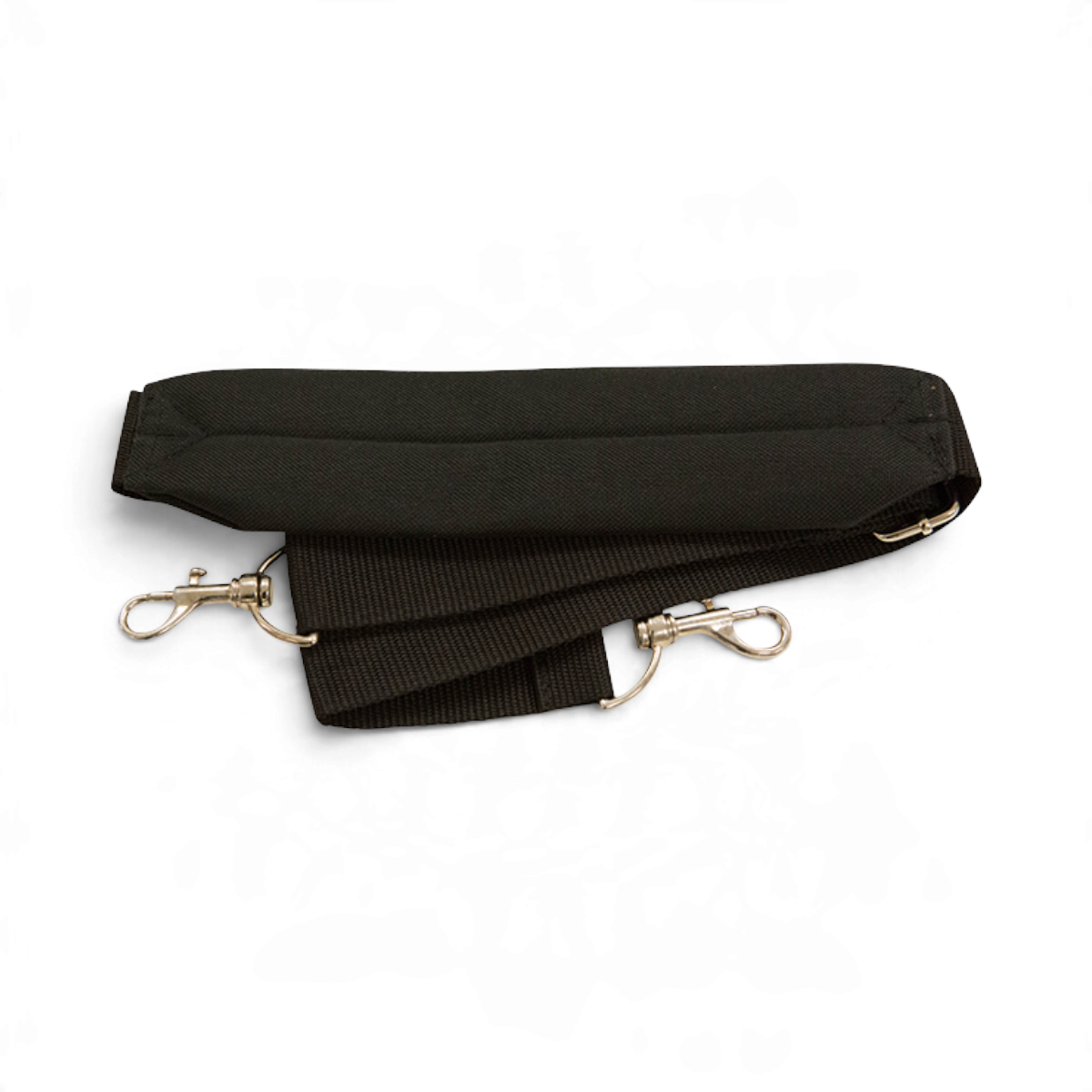 SKB Cases adjustable black nylon shoulder carry strap with metal swivel clips for instrument cases