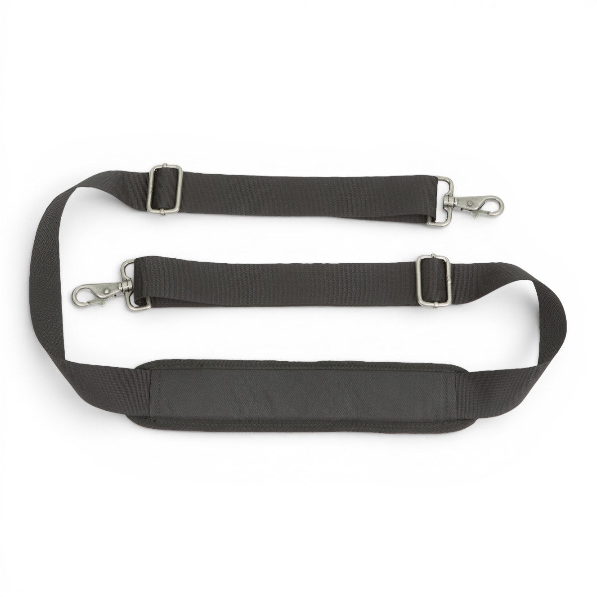 SKB Cases adjustable black padded shoulder strap with metal clips for instrument and equipment cases