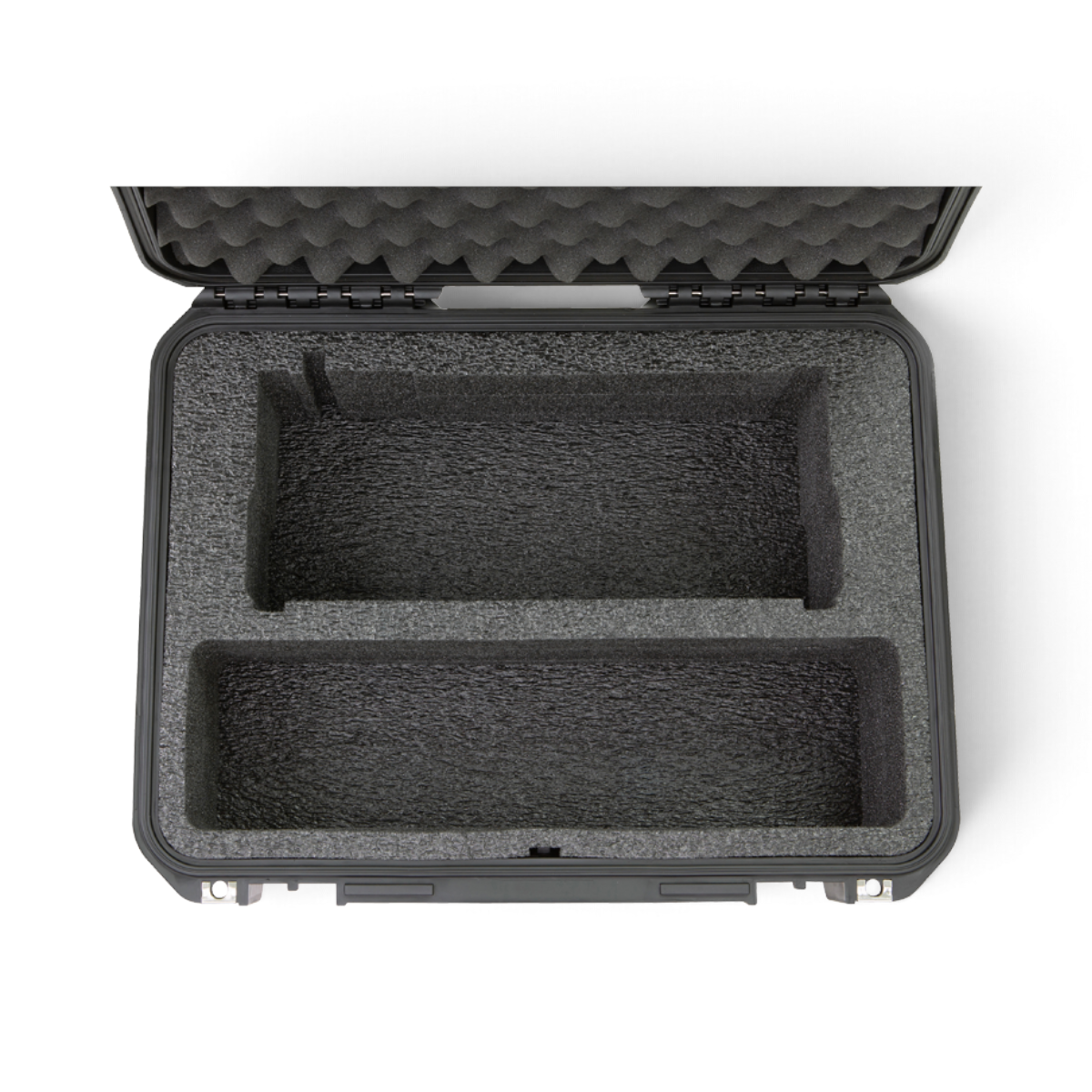 SKB Cases iSeries waterproof hard case with custom foam interior for Allen & Heath CQ-20B mixer and accessories