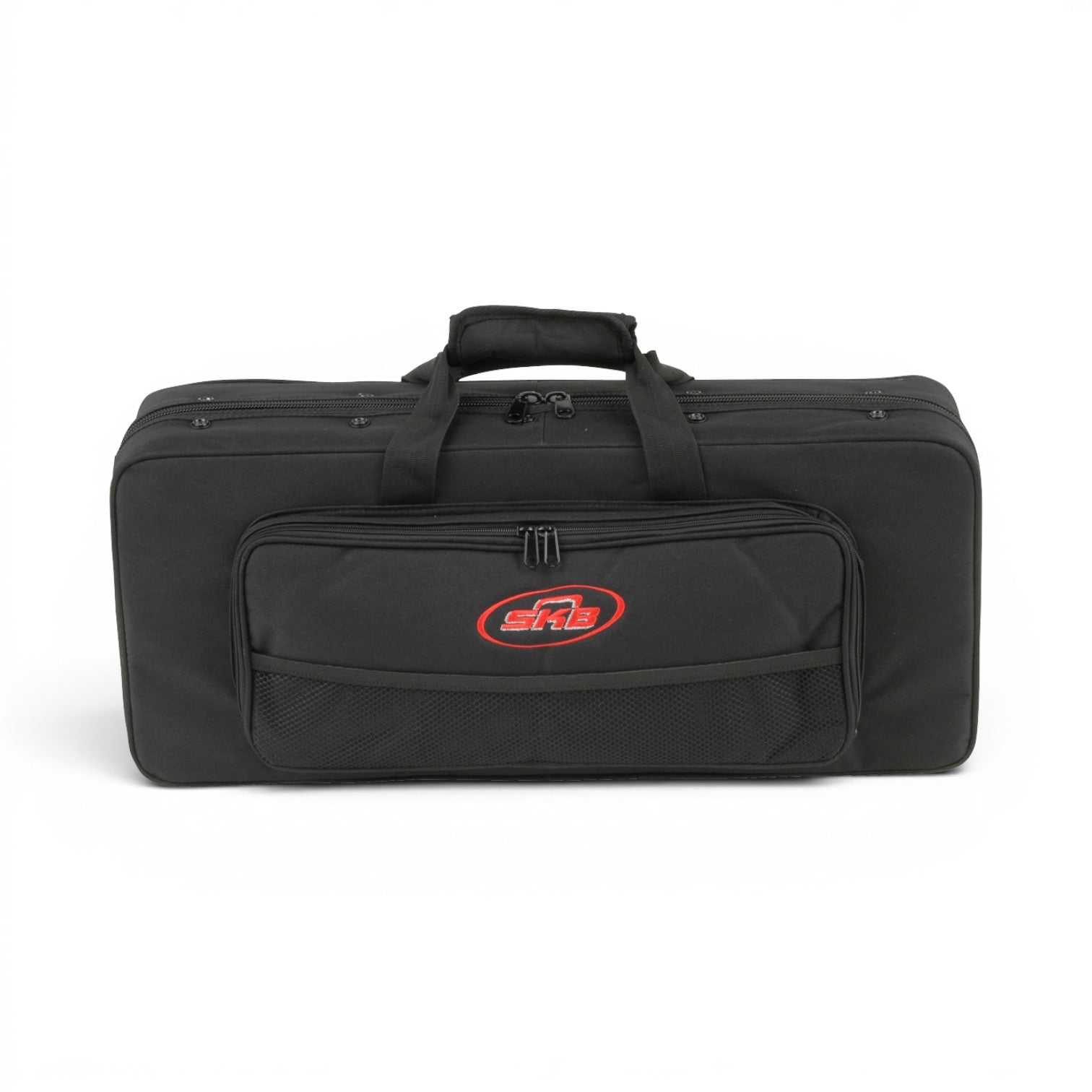 SKB Cases alto saxophone soft case in black 600 denier nylon with external accessory pouch and carrying handle