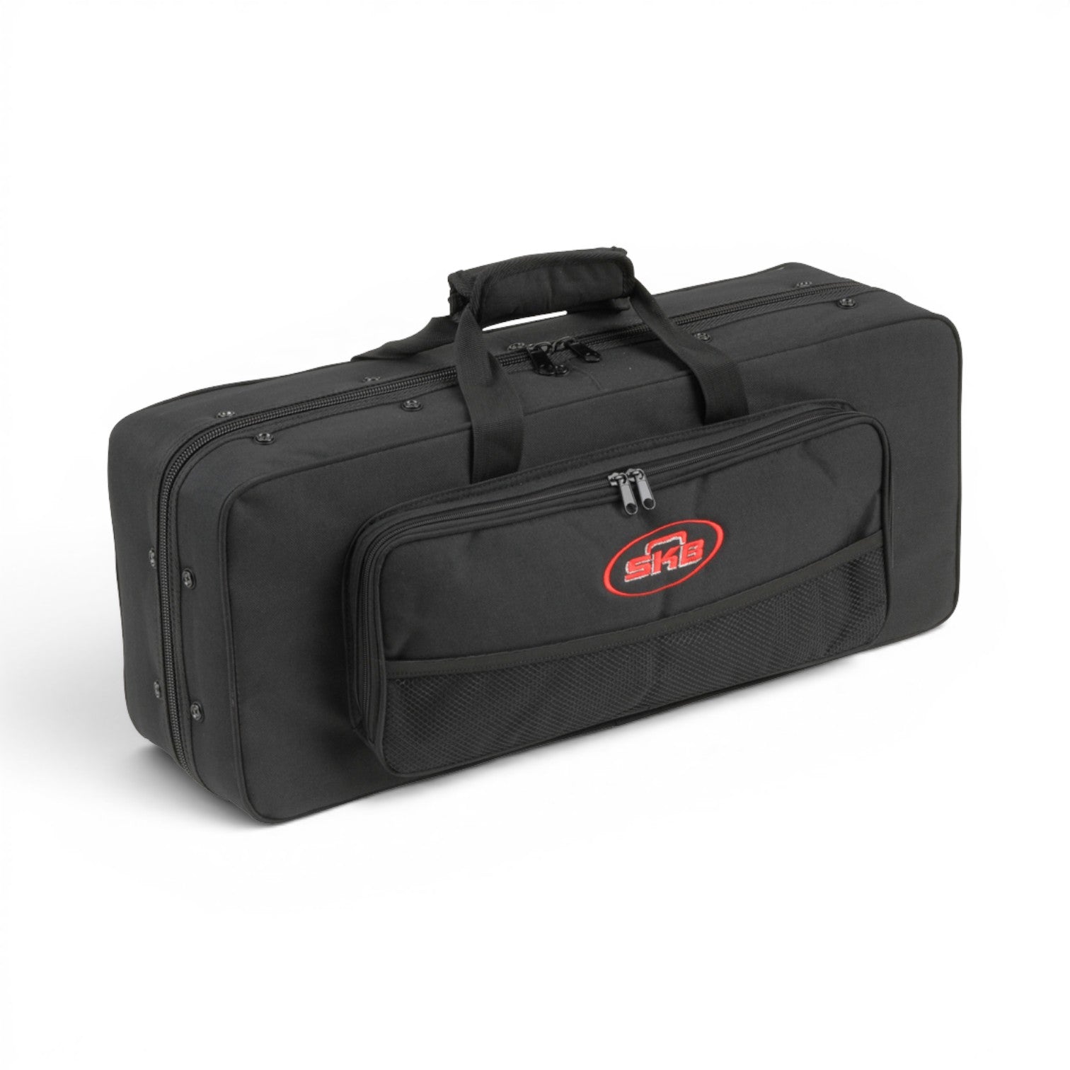 SKB Cases alto saxophone soft case in black 600 Denier nylon with external accessory pouch and carrying handle