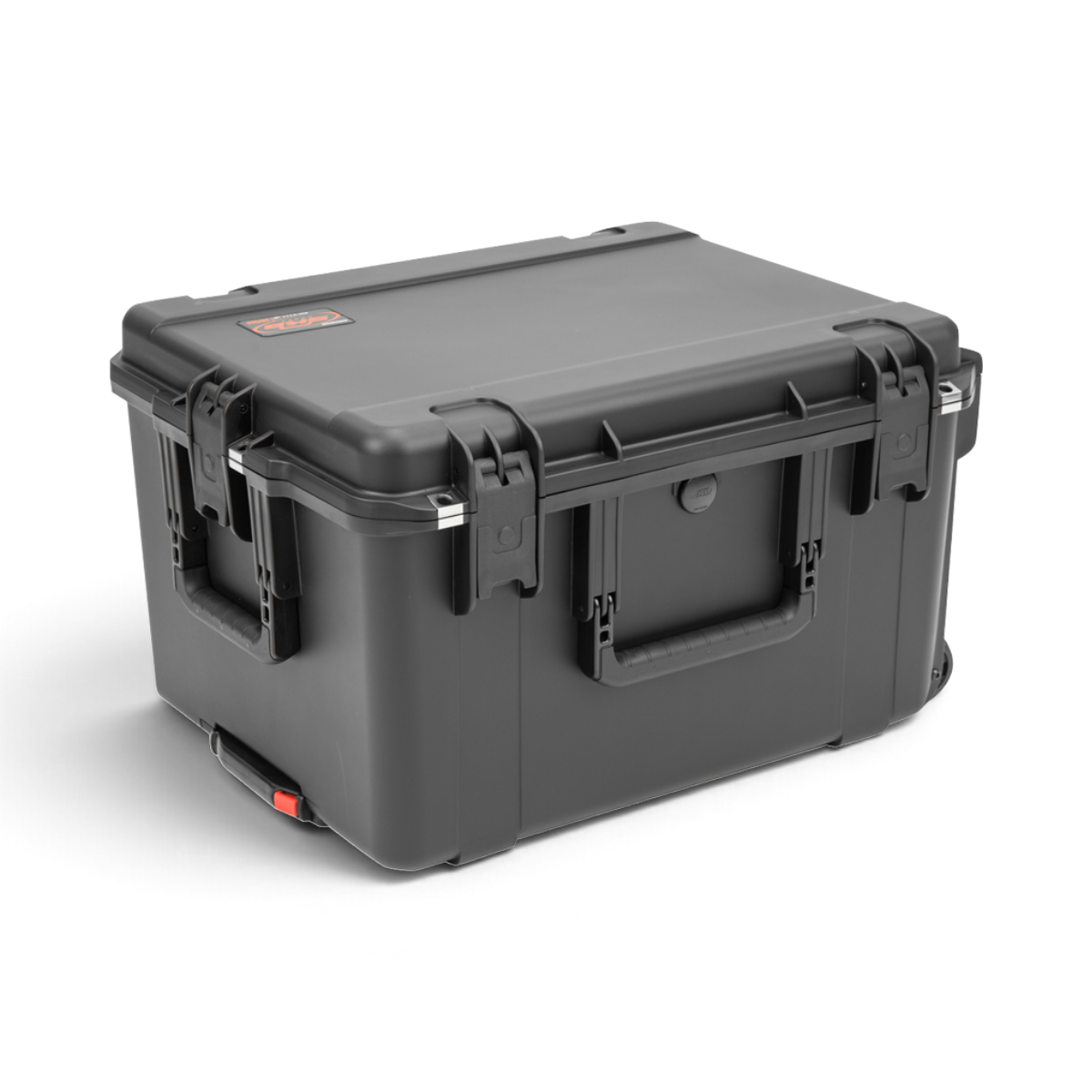 SKB Cases black injection molded iSeries field-ready case for two Motorola 6-unit radio chargers