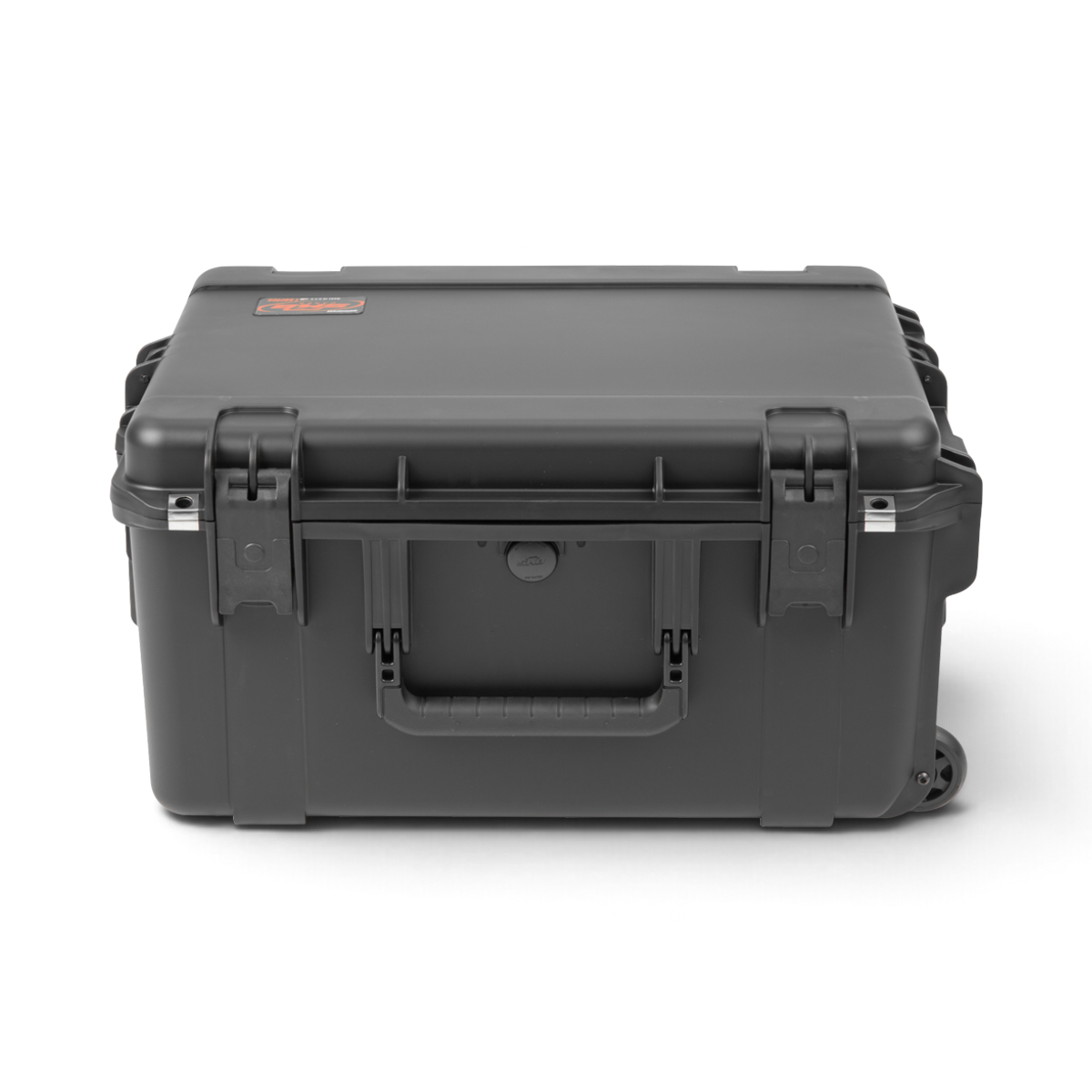 SKB Cases iSeries black waterproof hard case for three Motorola APX radios with secure latches and carry handle