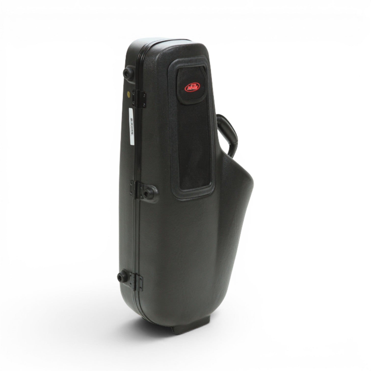 SKB Cases Contoured Pro Alto Sax case in black with ergonomic handle and exterior storage pouch