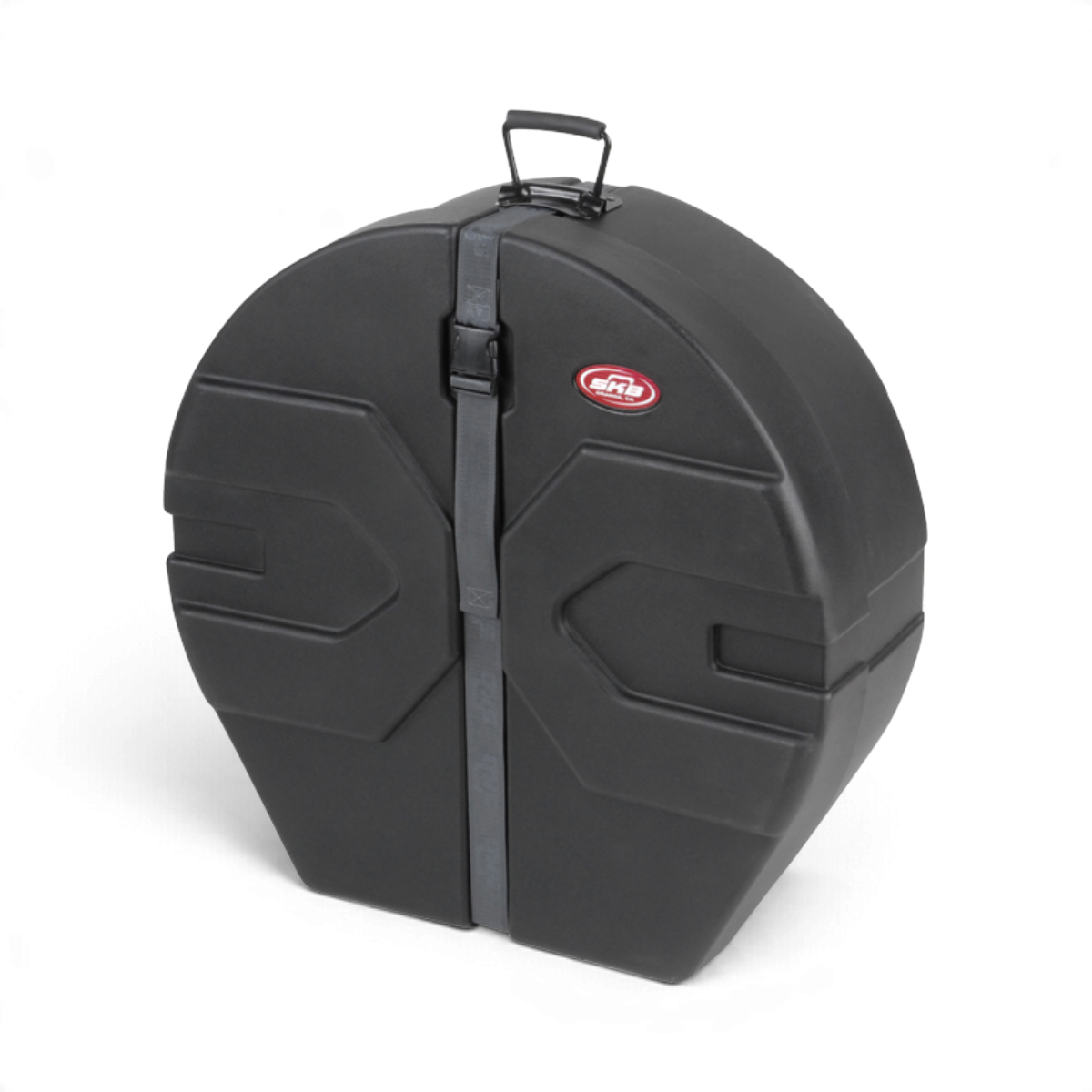 SKB Cases Cymbal Safe black D-shaped roto-molded hard case with Roto-X pattern and secure strap closure