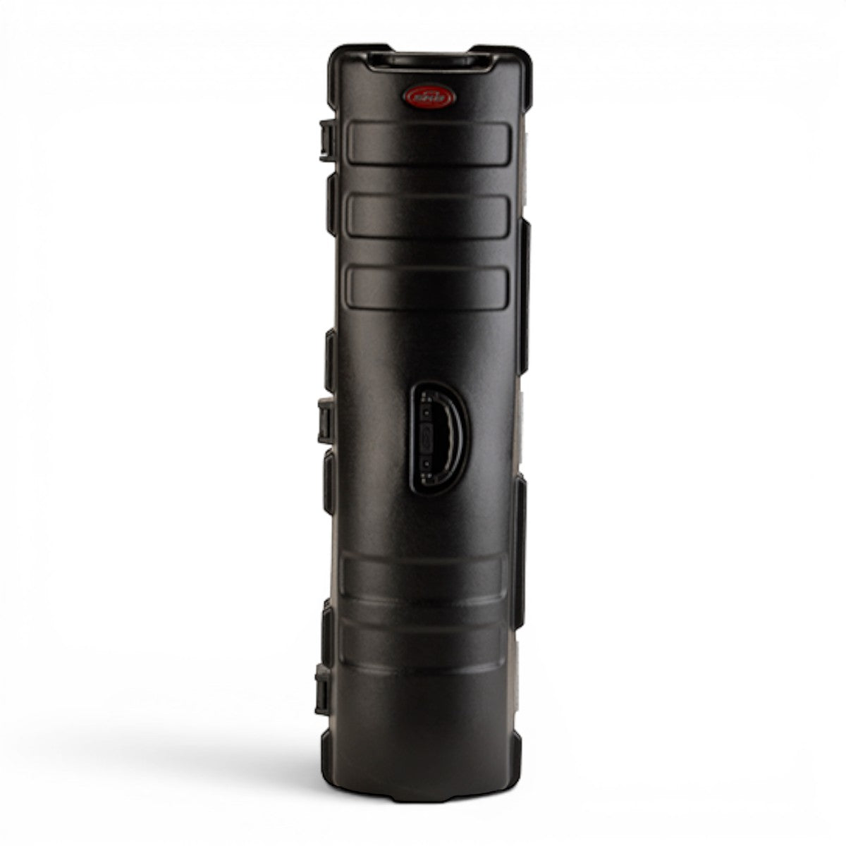 SKB Cases Deluxe ATA golf travel case in black with TSA-accessible locking latches and durable hard shell design.
