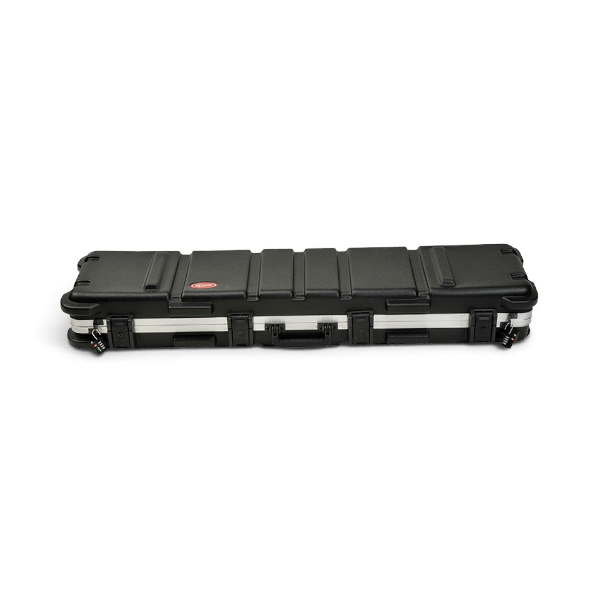 SKB Cases 5009 double rifle transport case in black HDPE with a weather-resistant o-ring seal and secure latches.