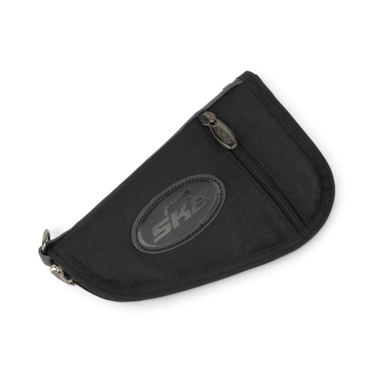 SKB Cases Dry-Tek 12-inch black handgun bag with moisture-wicking fabric and an accessory pocket.