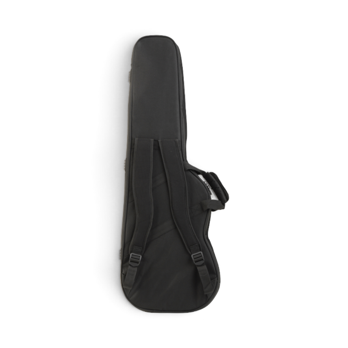 SKB Cases universal electric guitar soft gig bag in black ballistic nylon with adjustable padded backpack straps