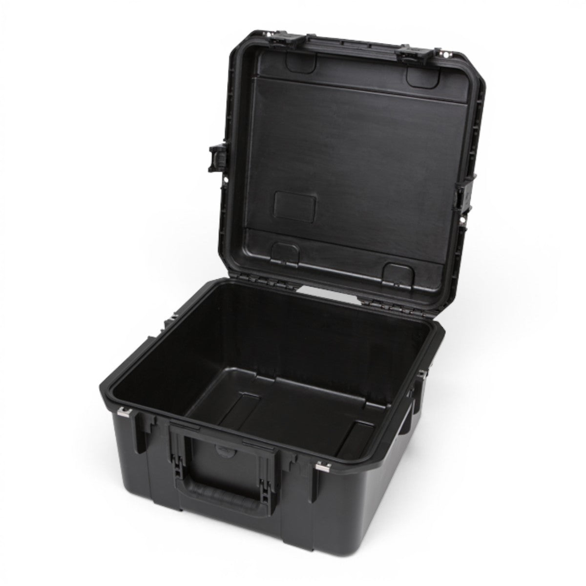 SKB Cases iSeries 1717-10 black waterproof injection molded polypropylene protective equipment case with open lid