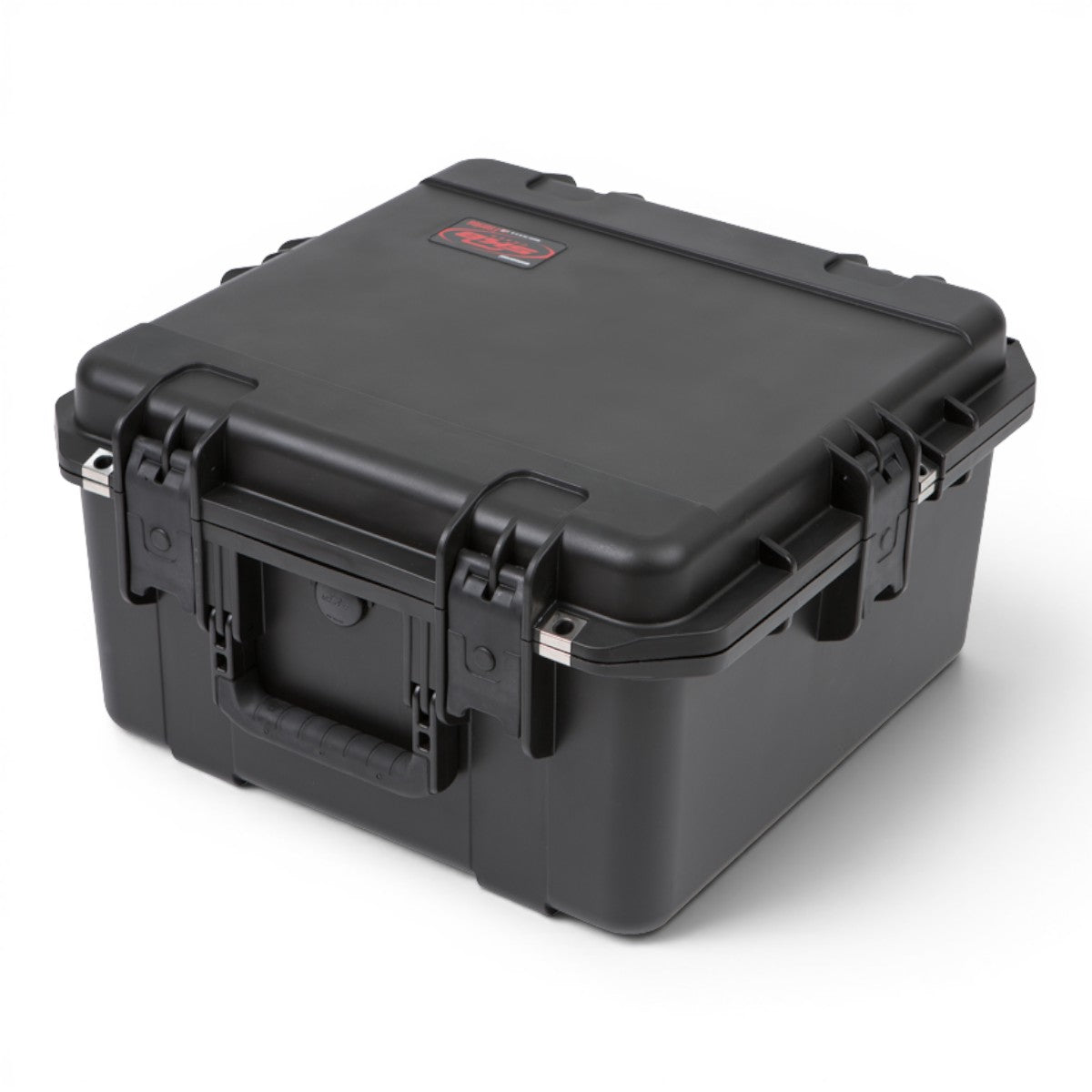 SKB Cases iSeries 1717-10 black waterproof injection molded polypropylene equipment case with trigger latches.