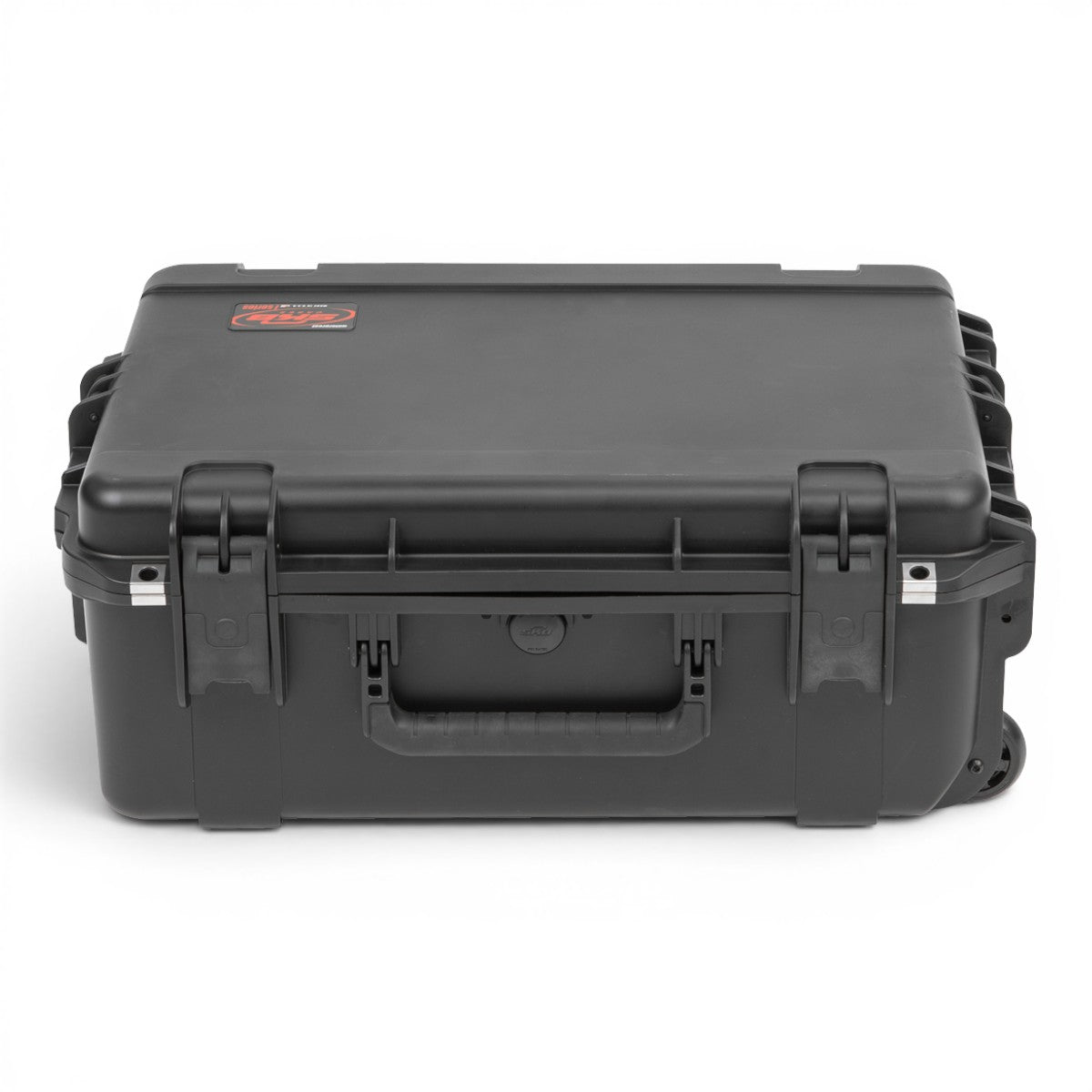 SKB Cases iSeries 2215-8 black waterproof injection molded protective equipment case with trigger latches.
