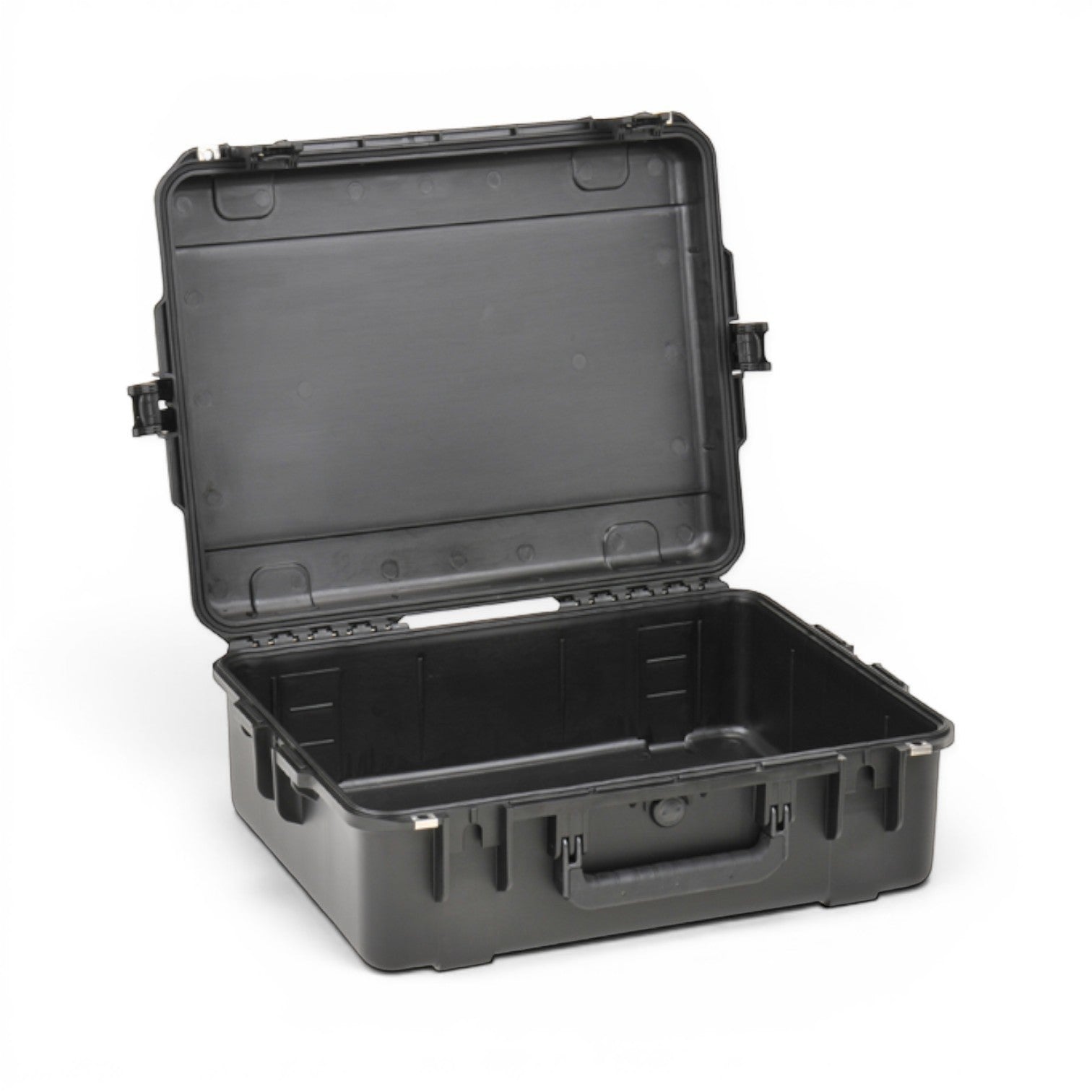 SKB Cases iSeries 2217-8 black waterproof injection molded polypropylene protective equipment case with open lid