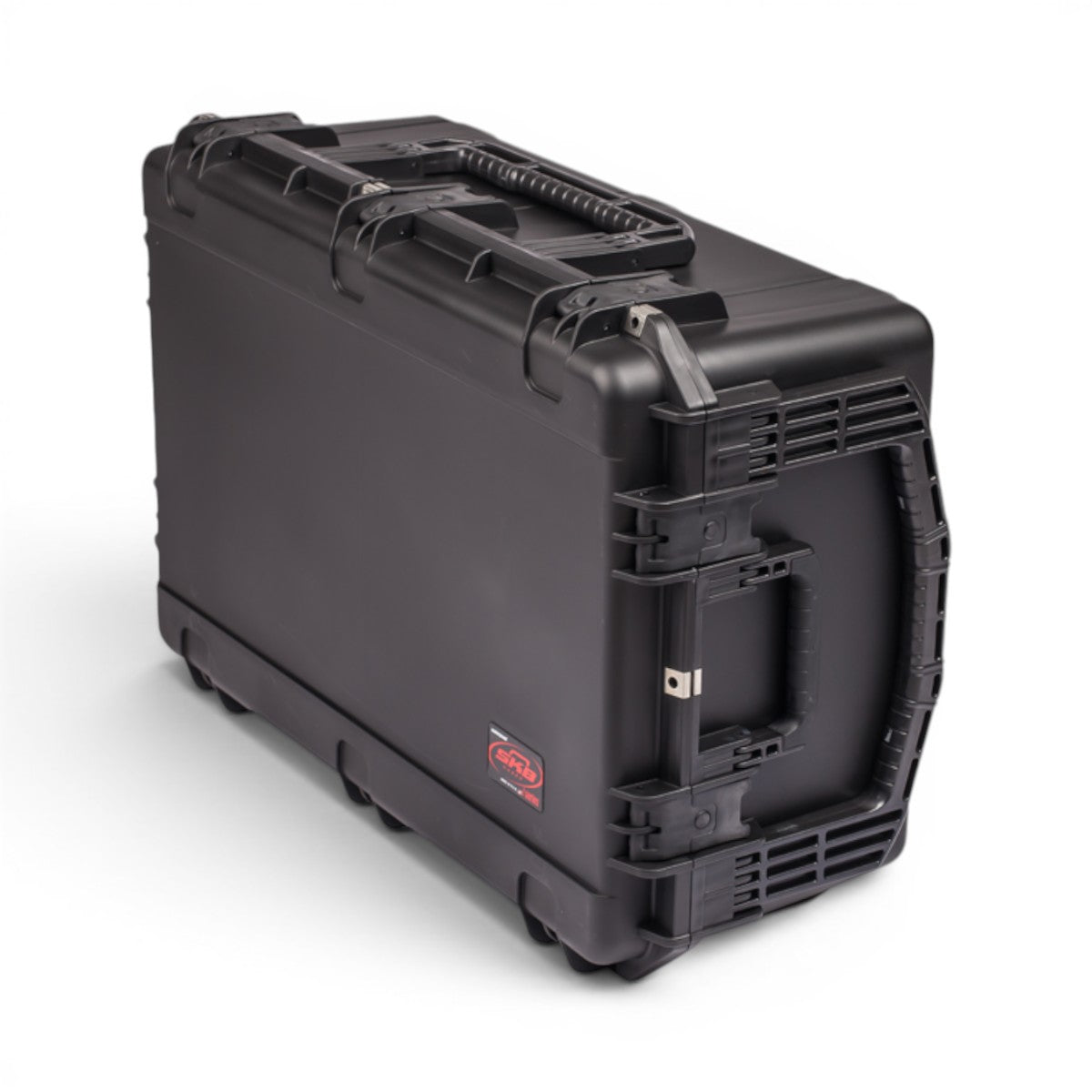 SKB Cases iSeries 3019-12 black waterproof injection molded polypropylene equipment case with heavy-duty latches.