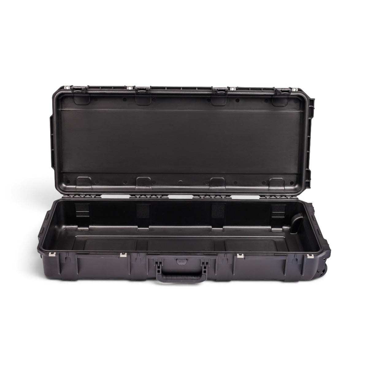 SKB Cases iSeries 3614-6 black waterproof injection molded polypropylene equipment case with open lid