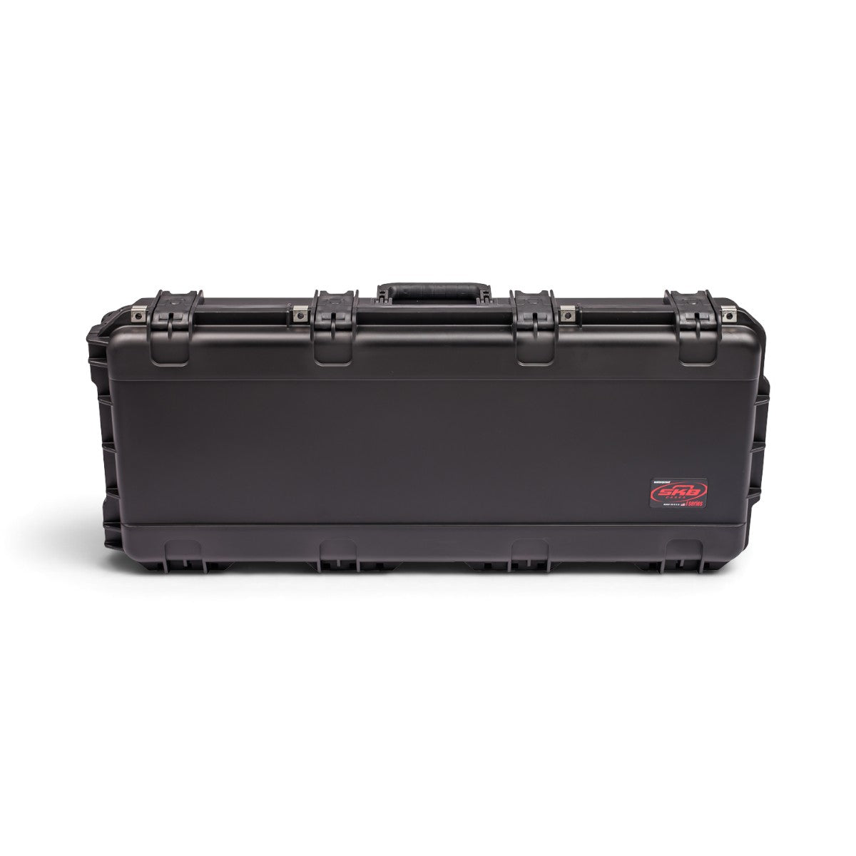 SKB Cases iSeries 3614-6 black waterproof injection molded polypropylene equipment case with secure trigger latches.