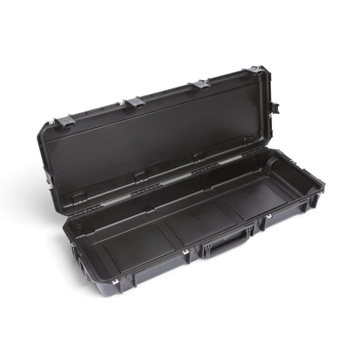 SKB Cases iSeries 4214-5 black waterproof injection molded polypropylene equipment case with open lid
