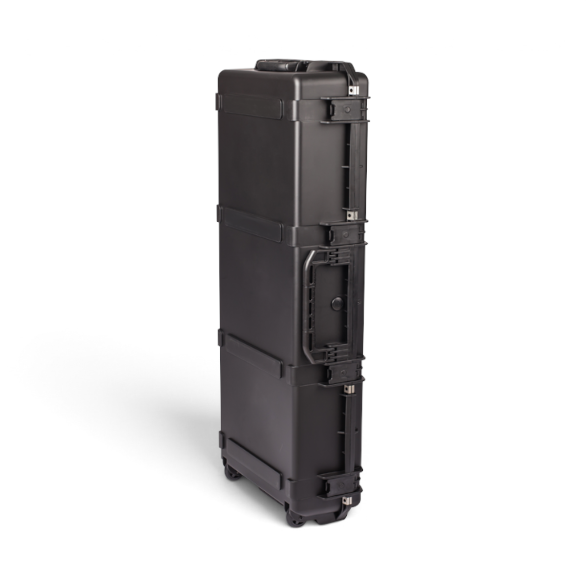 SKB Cases iSeries 4719-8 black waterproof hard case with durable polypropylene construction and side carry handle.