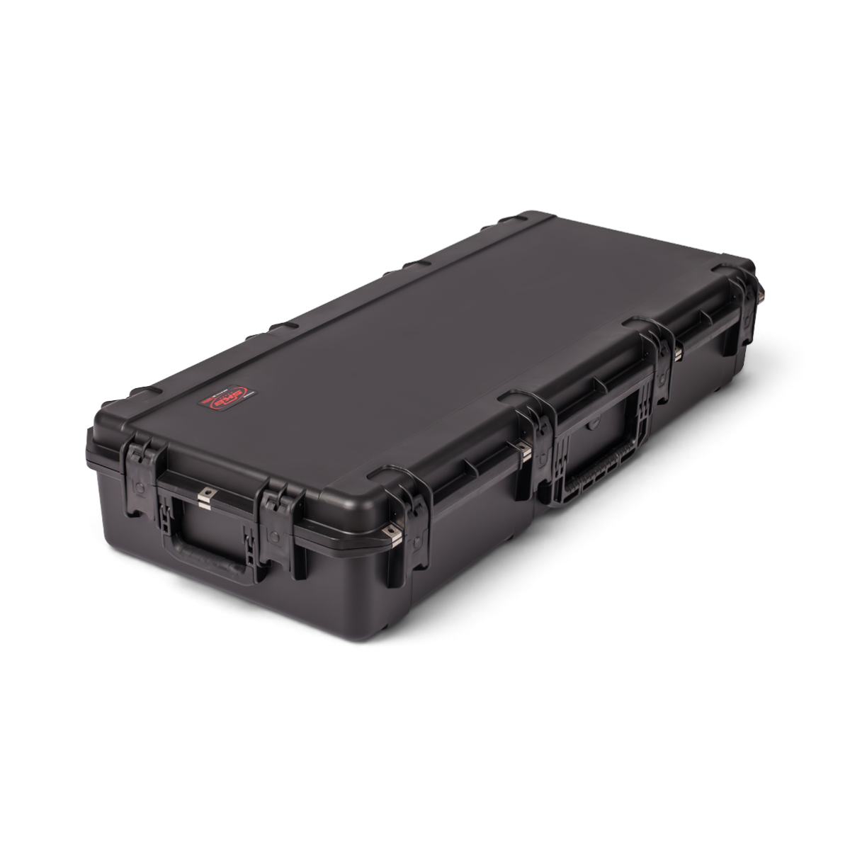 SKB Cases iSeries 4719-8 black waterproof injection molded hard case with trigger latches and rubber grip handle.