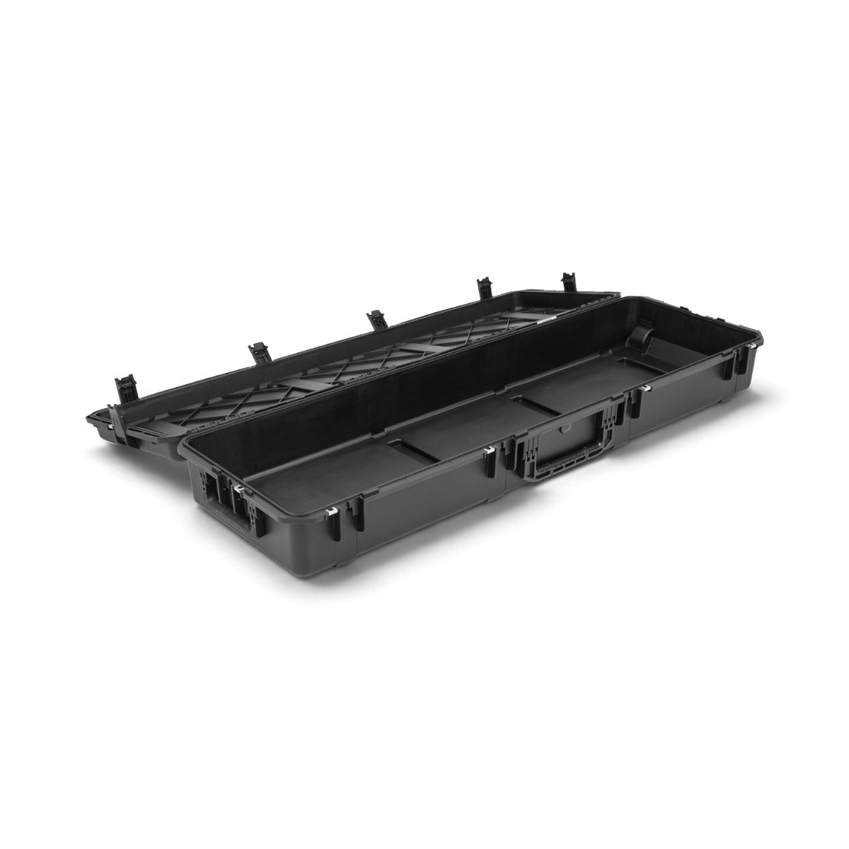 SKB Cases iSeries 6018-8 black waterproof injection molded polypropylene equipment case with open lid